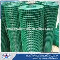 5/8 inch 1.2X30m/roll PVC green colour Welded Wire Mesh